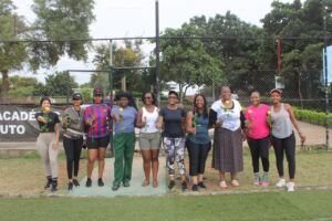 Mães em campo para celebrar o Dia da Mulher Moçambicana